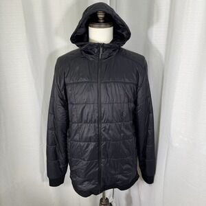 Smartwool Urban Upslope Hooded Puffer Jacket Mens XL Insulated Reversible Black